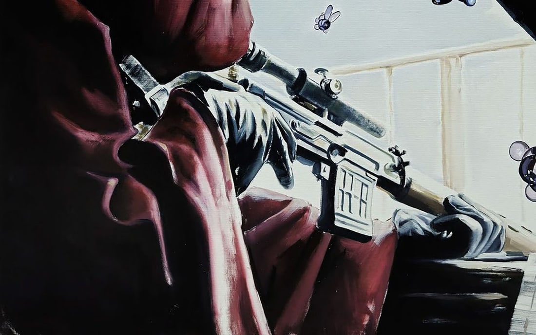 Oil painting Approaching danger Igor Konovalov - 6