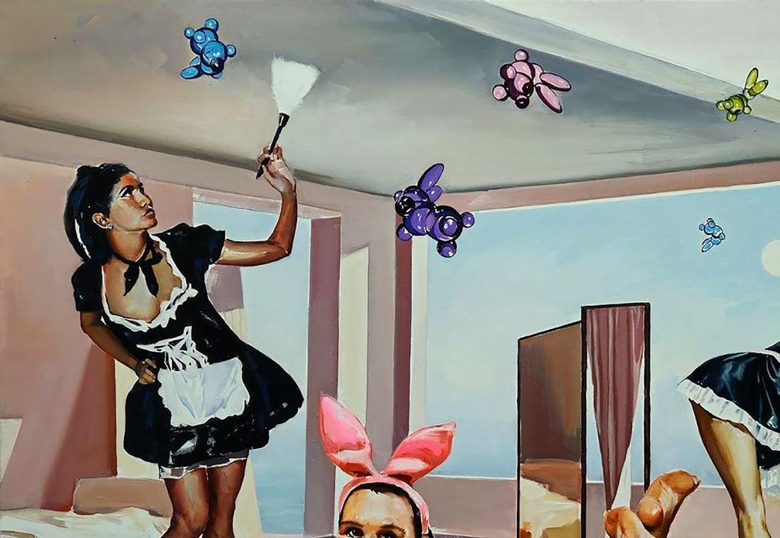 Oil painting The mistress of the house Igor Konovalov - 4