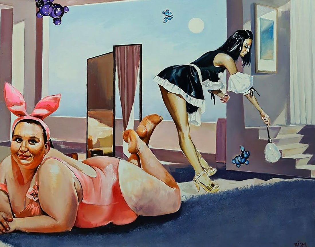 Oil painting The mistress of the house Igor Konovalov - 7