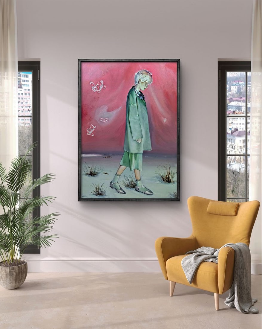 Oil painting A person's walk through blogs Igor Konovalov - 2