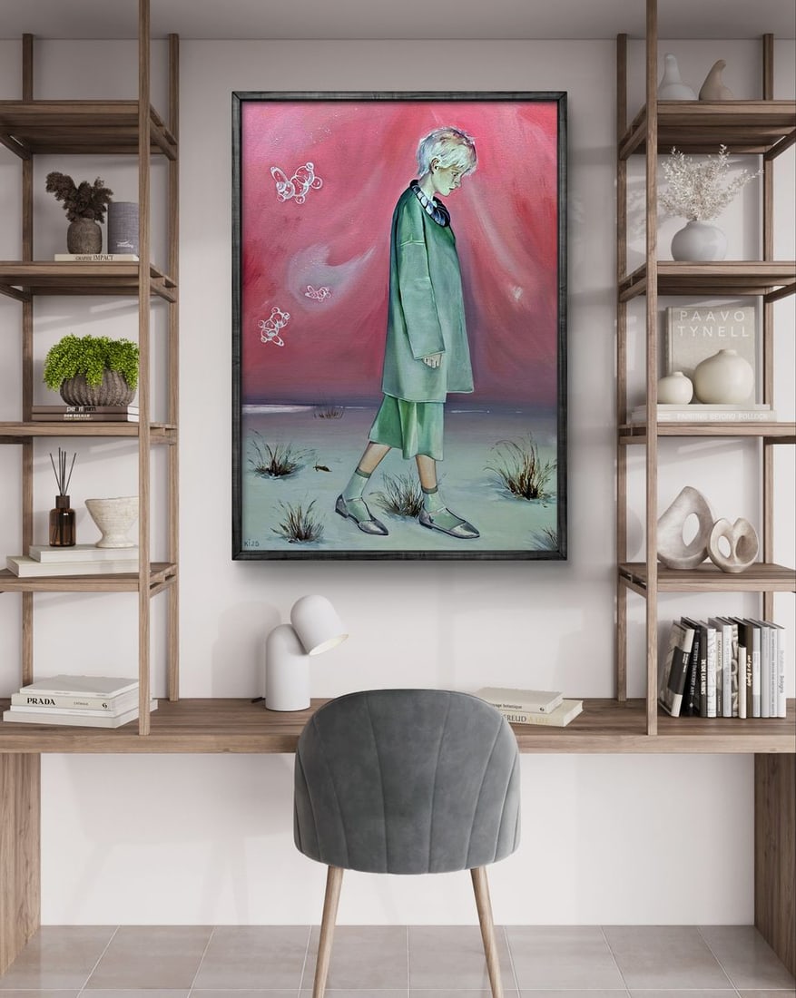 Oil painting A person's walk through blogs Igor Konovalov - 3