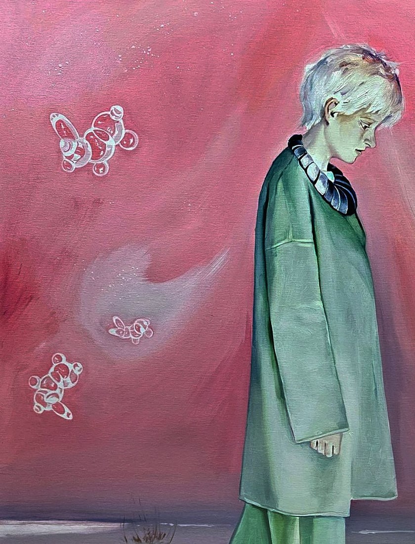 Oil painting A person's walk through blogs Igor Konovalov - 4