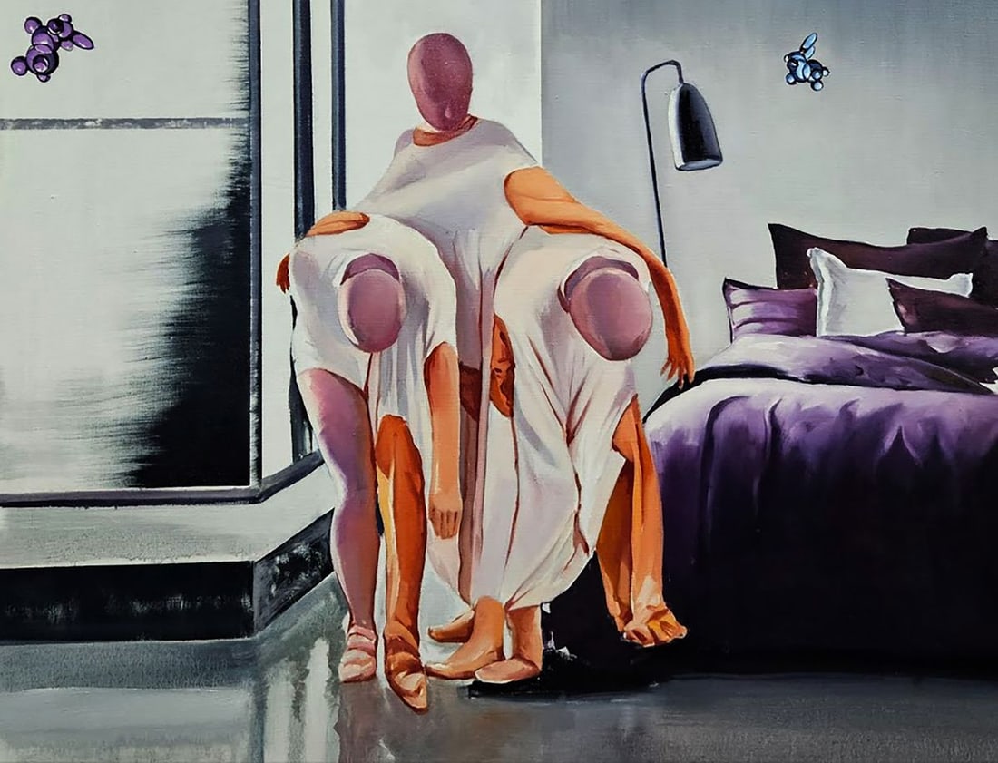 Oil painting The hostess came home Igor Konovalov - 6