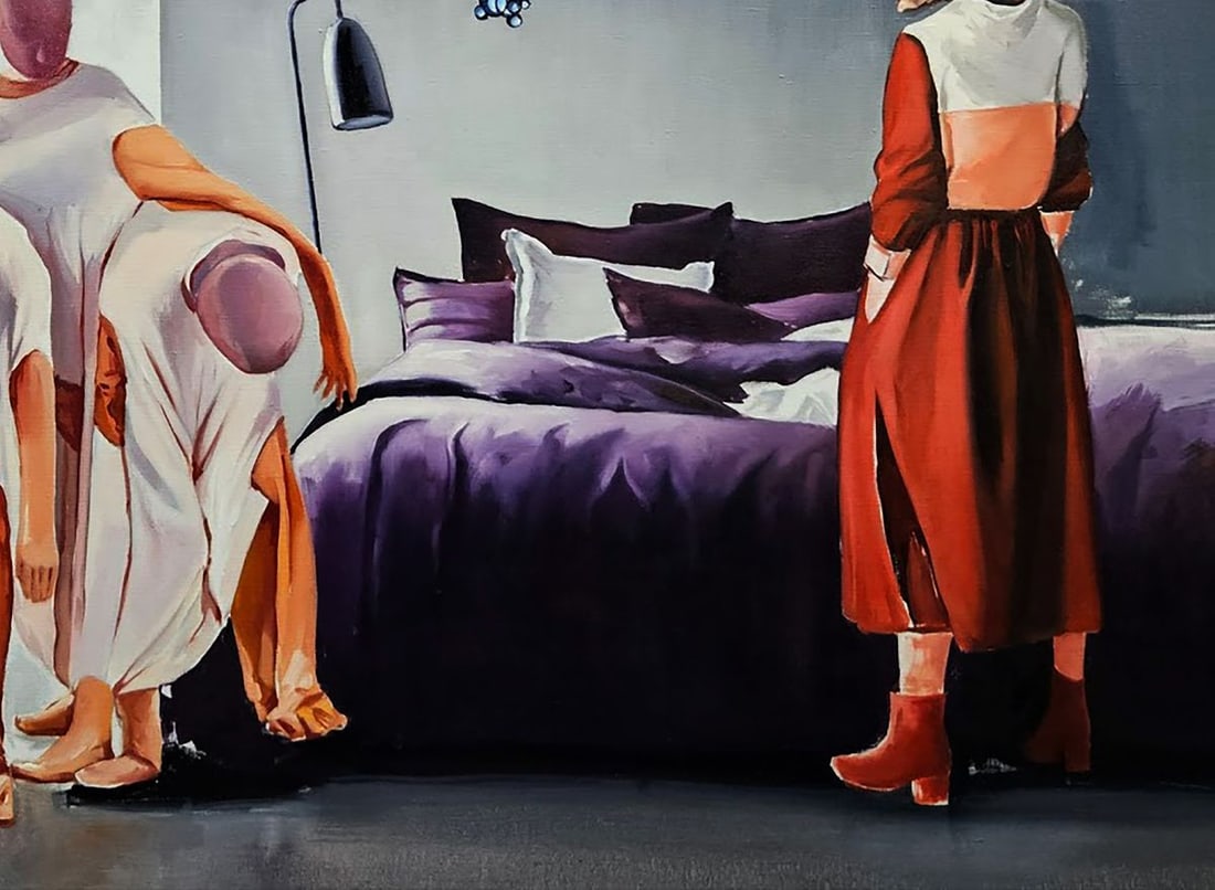 Oil painting The hostess came home Igor Konovalov - 7