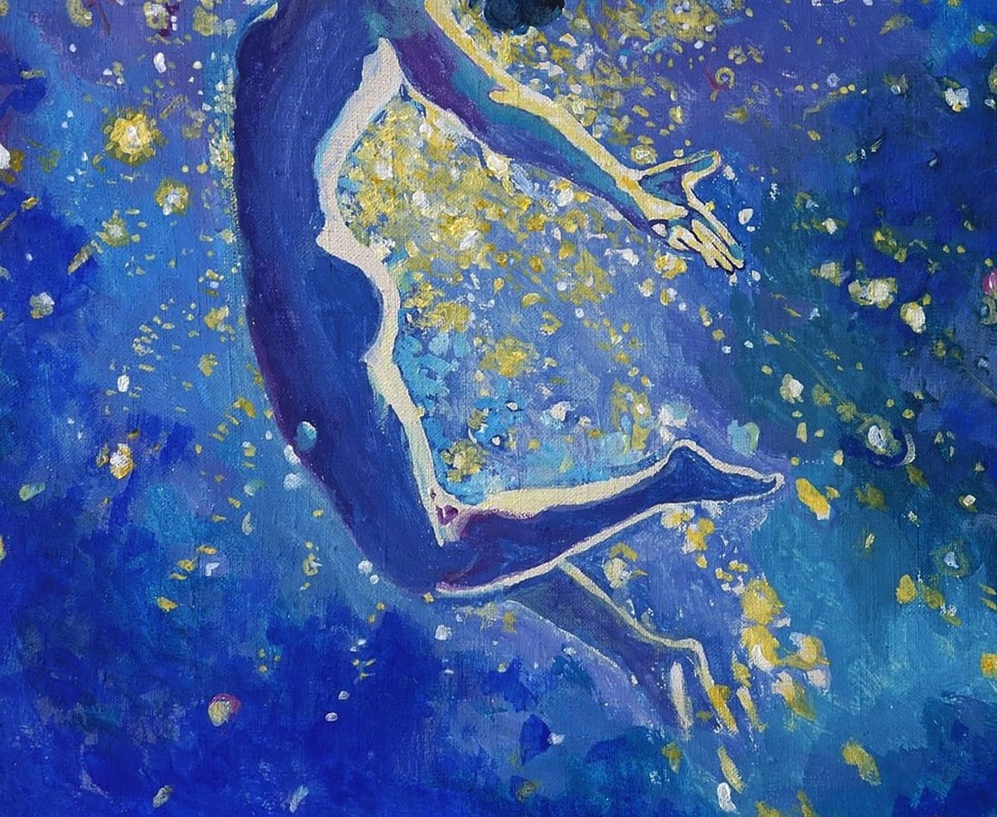 Acrylic painting Flight to the dream Anatoly Varvarov - 6