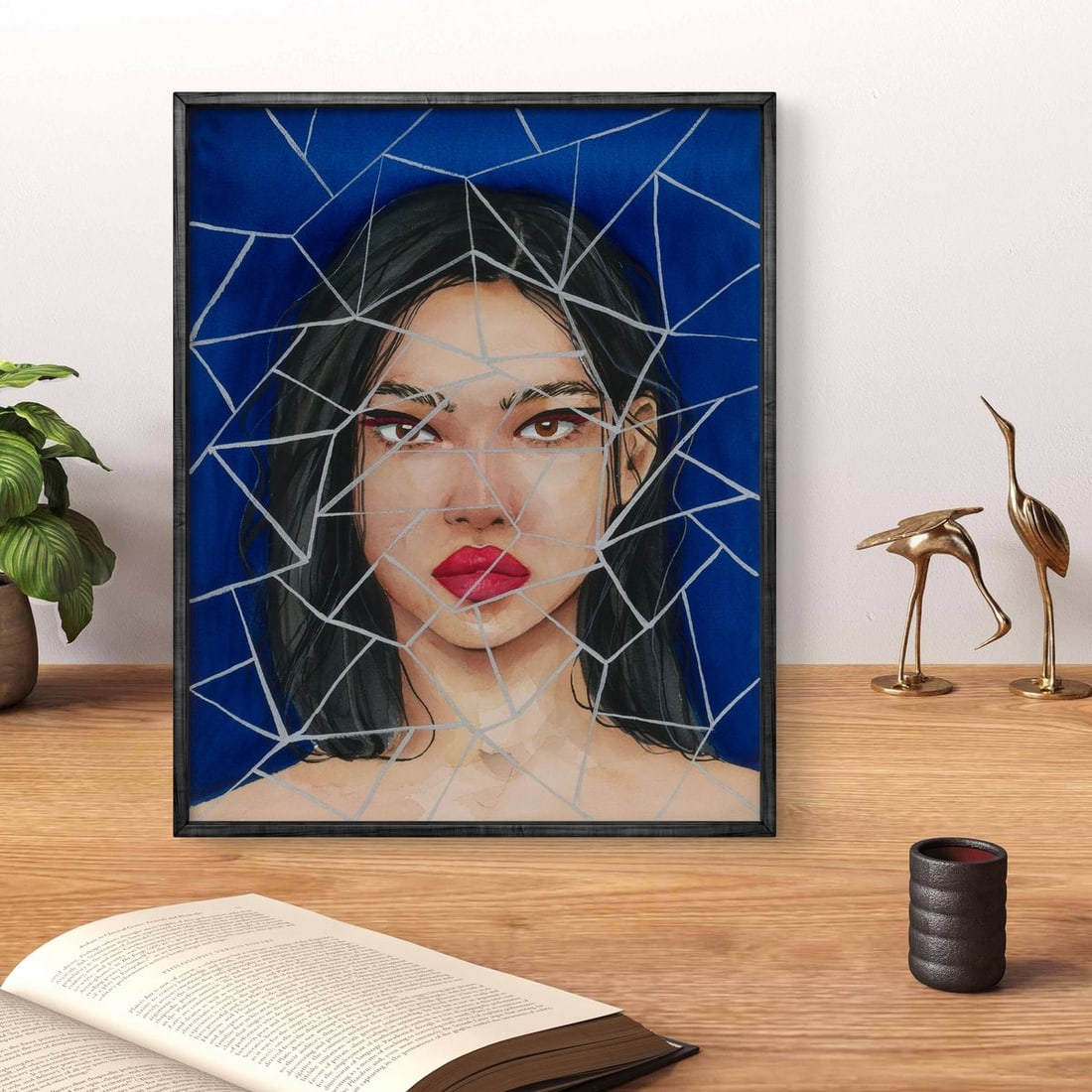 Watercolor painting Mosaic Victoria Kagalovska - 3