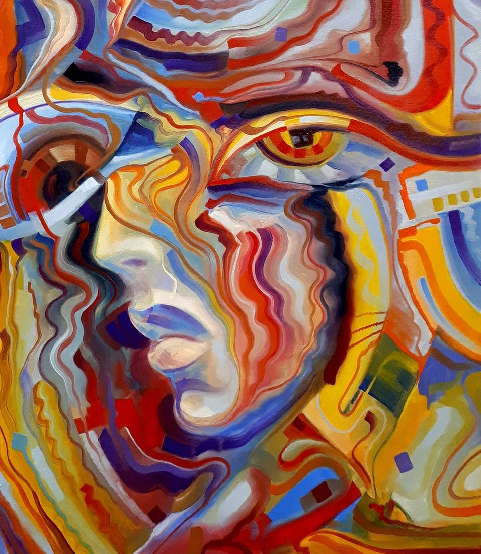 Oil painting Psychedelic Sergey Voichenko - 7