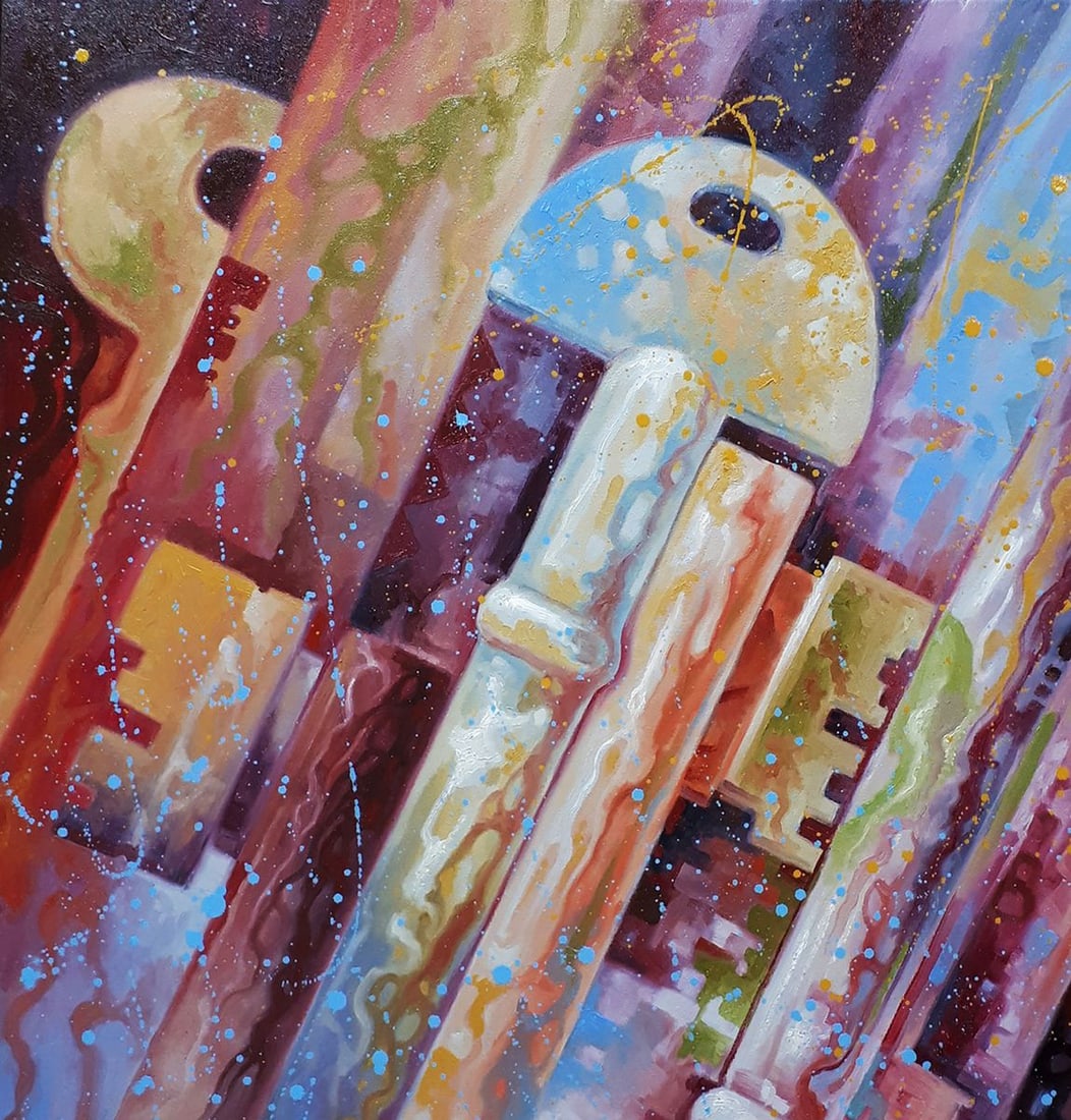 Oil painting The keys Sergey Voichenko - 4