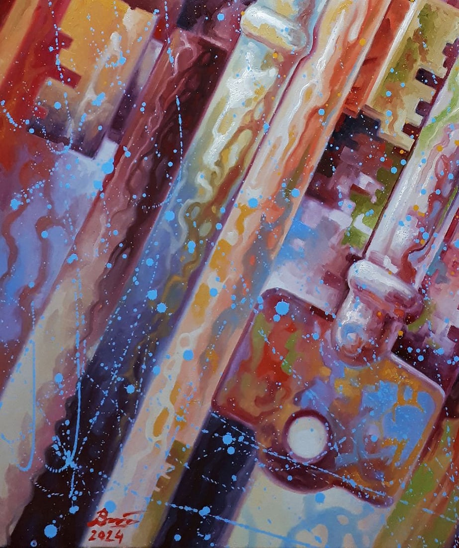 Oil painting The keys Sergey Voichenko - 6