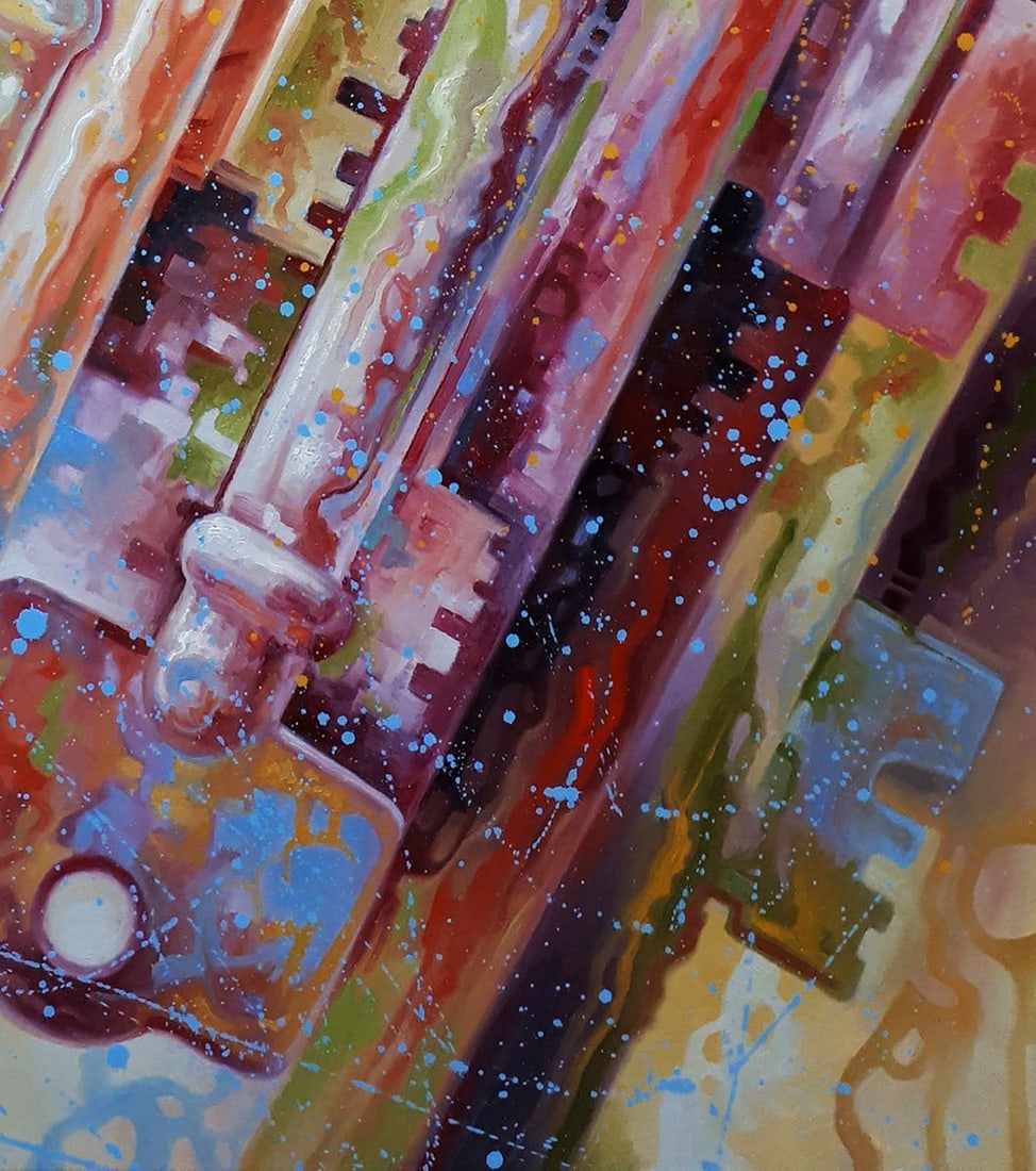Oil painting The keys Sergey Voichenko - 7