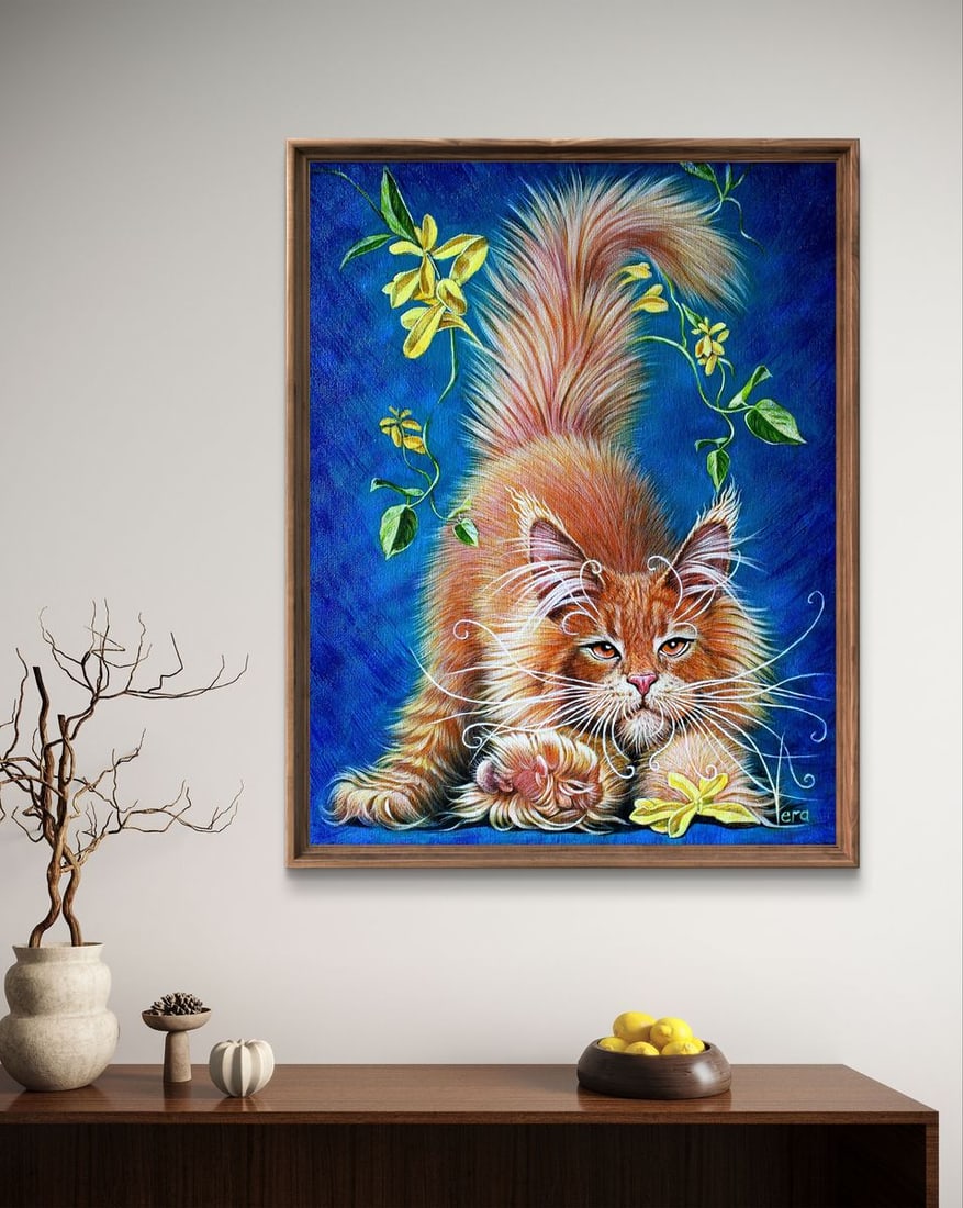 Oil painting Lapusic sorcerer Vira Goncharenko - 2