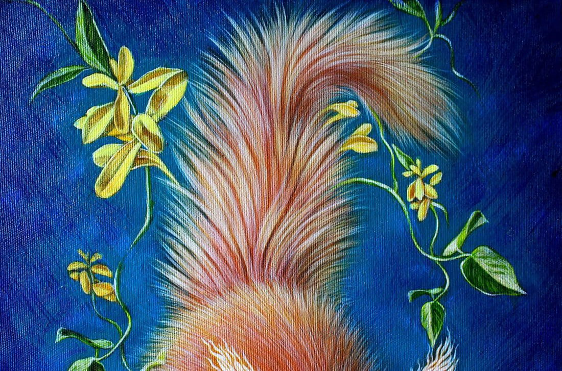 Oil painting Lapusic sorcerer Vira Goncharenko - 5