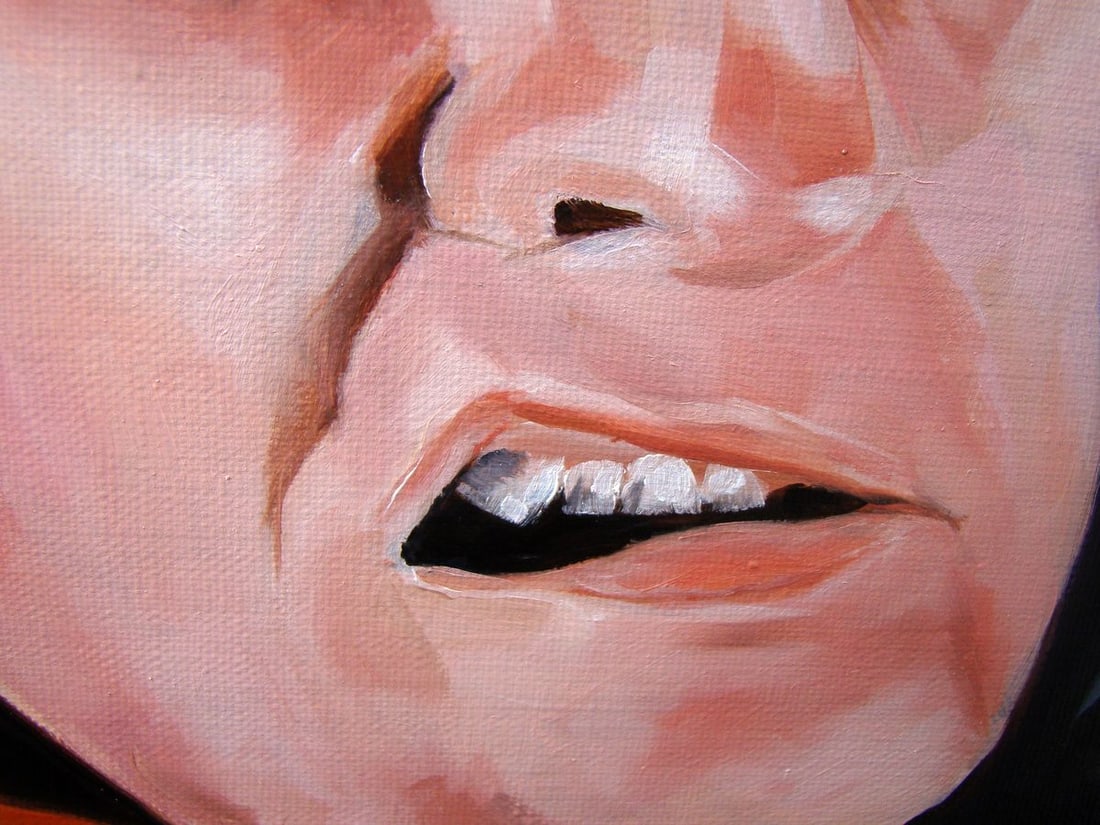 Oil painting Come on, it's not me Yulia Lihina - 11