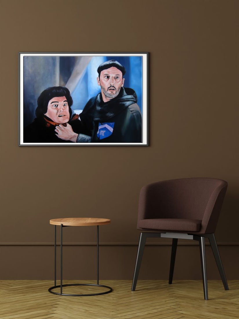 Oil painting Come on, it's not me Yulia Lihina - 2