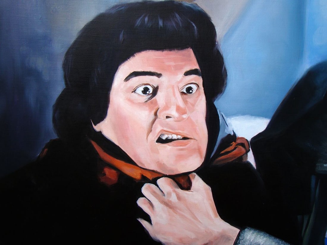 Oil painting Come on, it's not me Yulia Lihina - 6