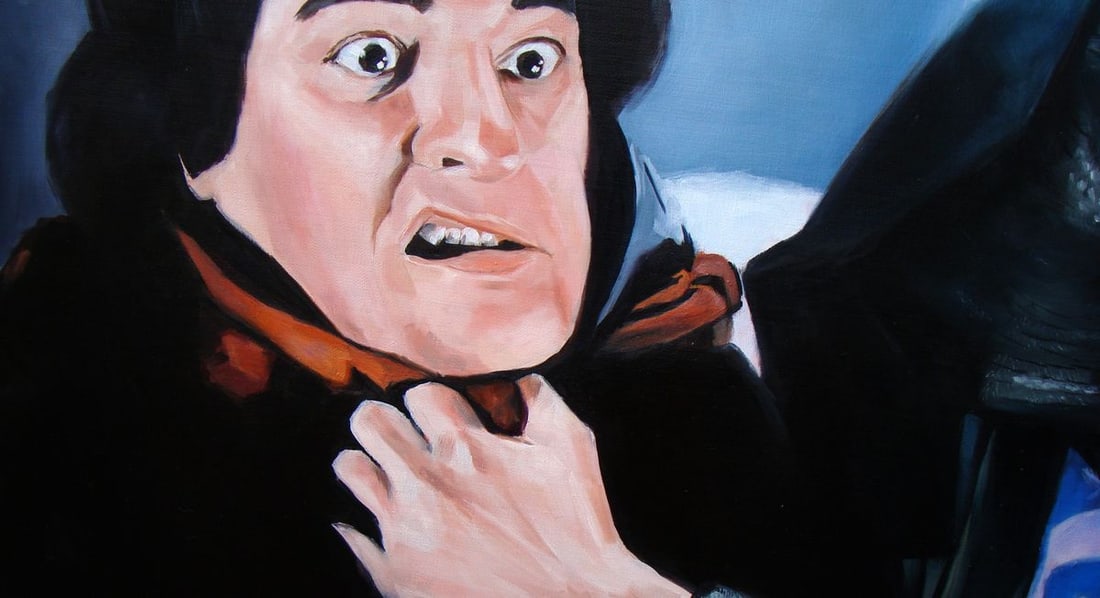 Oil painting Come on, it's not me Yulia Lihina - 8