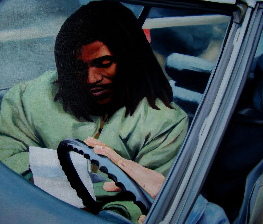 Oil painting Eminem and friends Yulia Lihina - 5