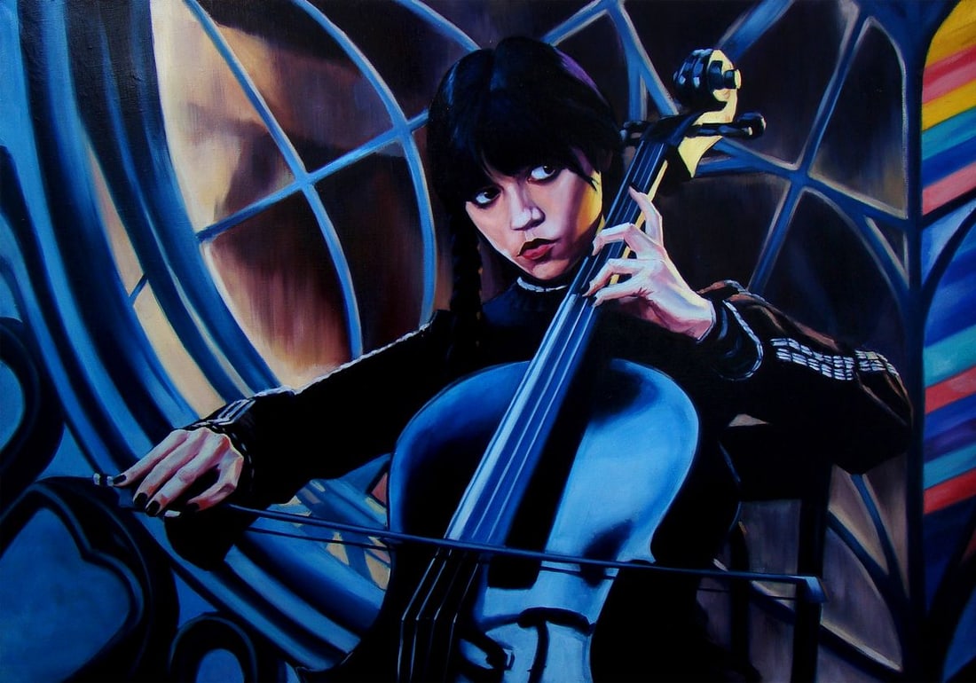 Oil painting Wednesday Yulia Lihina (1 of 10)