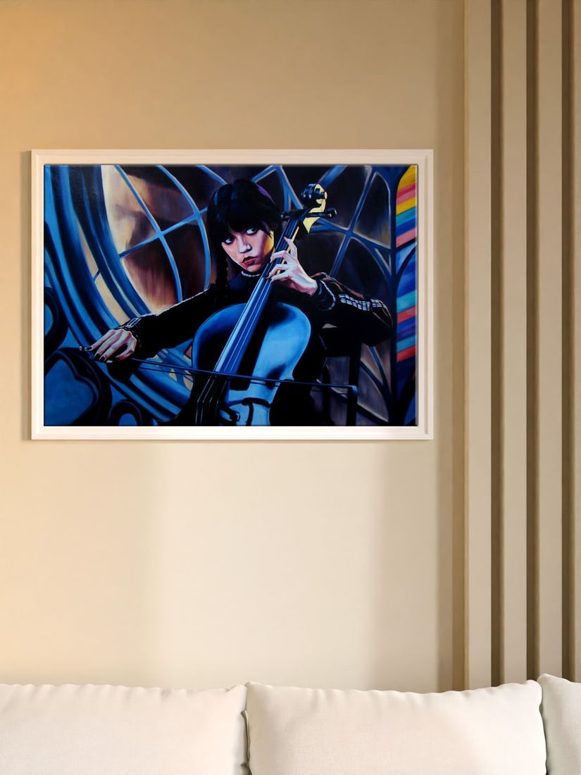 Oil painting Wednesday Yulia Lihina - 2