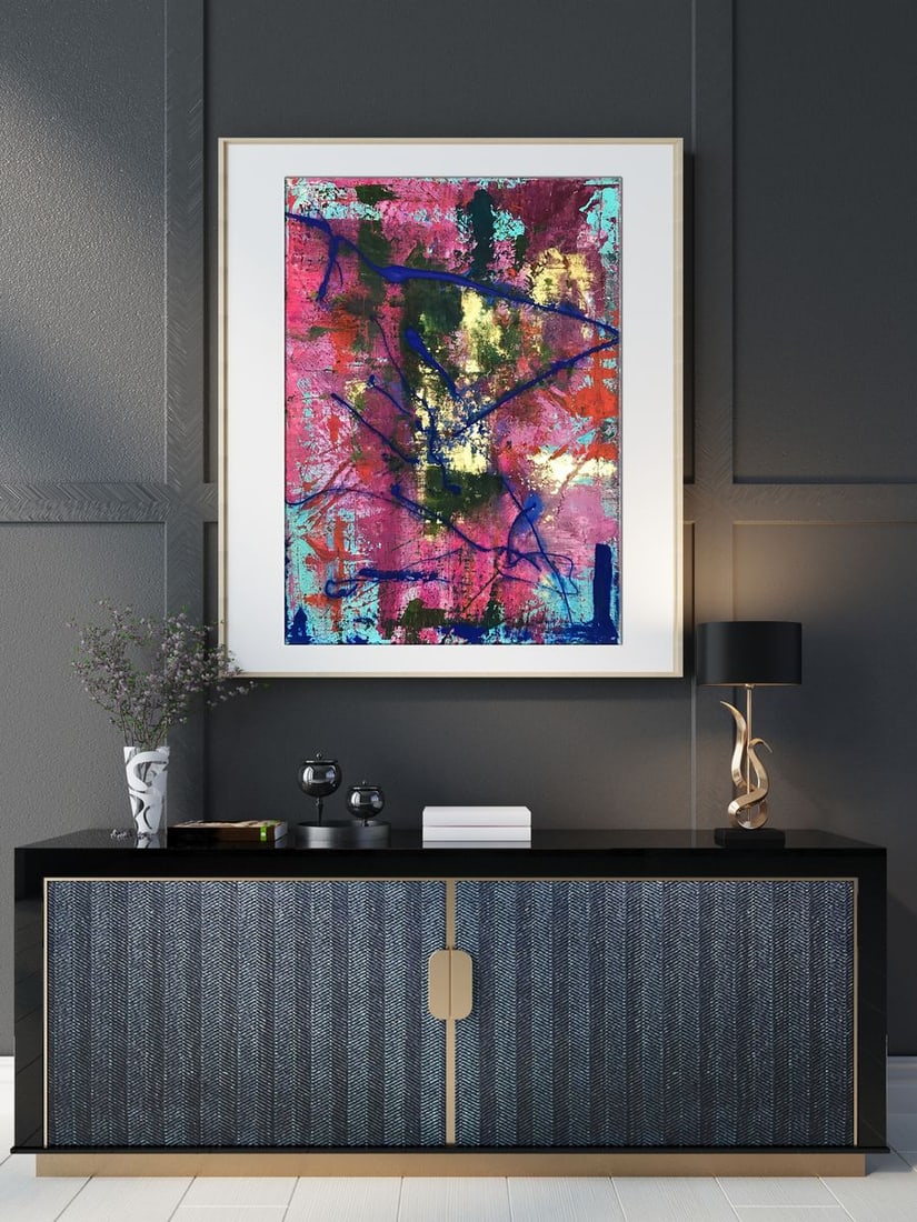 Acrylic painting Delight Olga Melezhik - 3