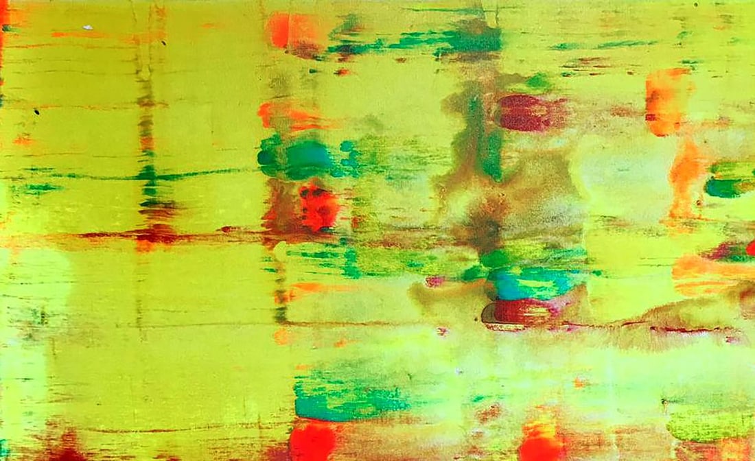 Acrylic painting What color is yellow Olga Melezhik - 4