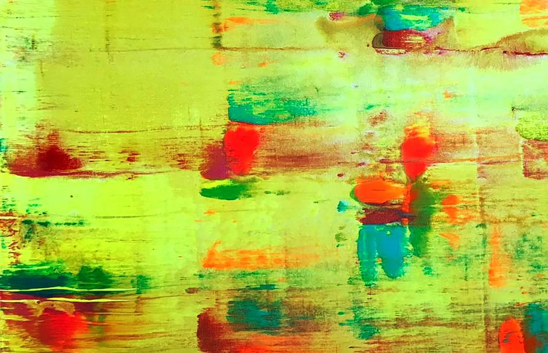 Acrylic painting What color is yellow Olga Melezhik - 6