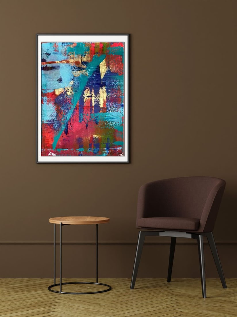 Acrylic painting Summer breeze Olga Melezhik - 3