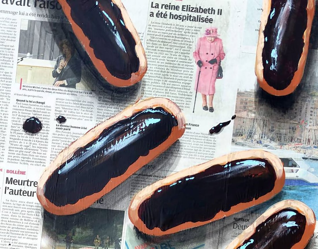 Acrylic painting Sweet life Elena Klimenko - 2