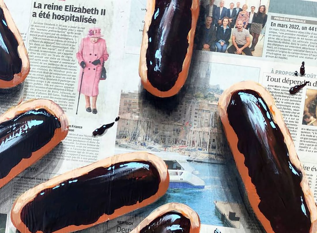 Acrylic painting Sweet life Elena Klimenko - 3