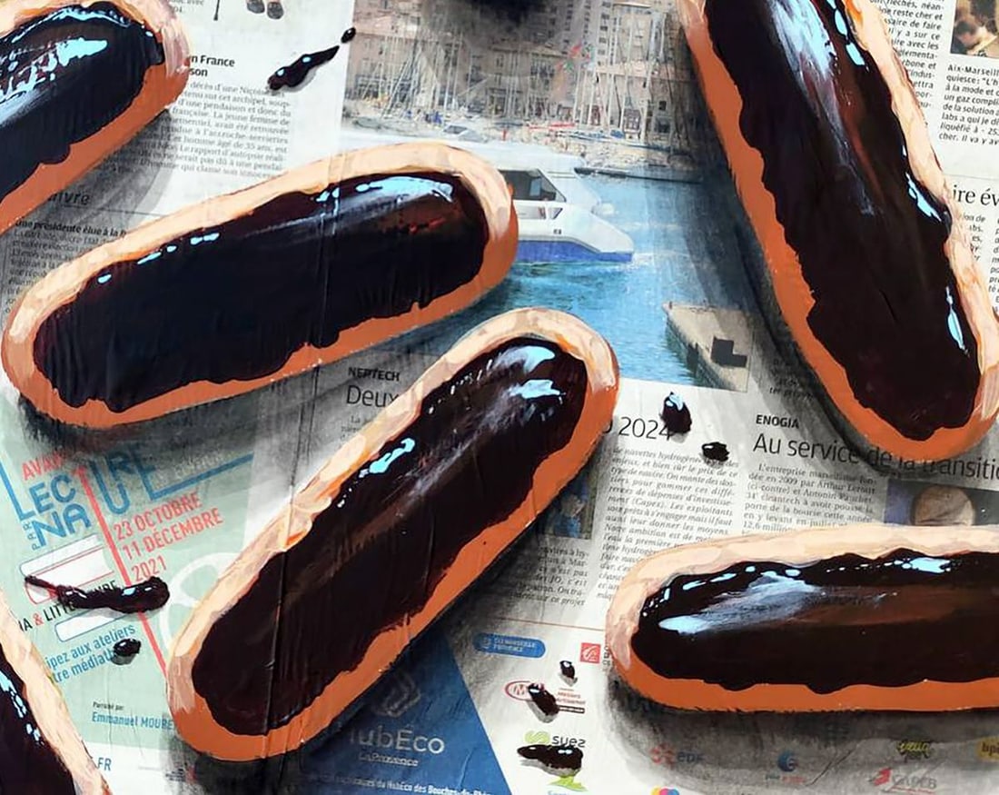 Acrylic painting Sweet life Elena Klimenko - 5