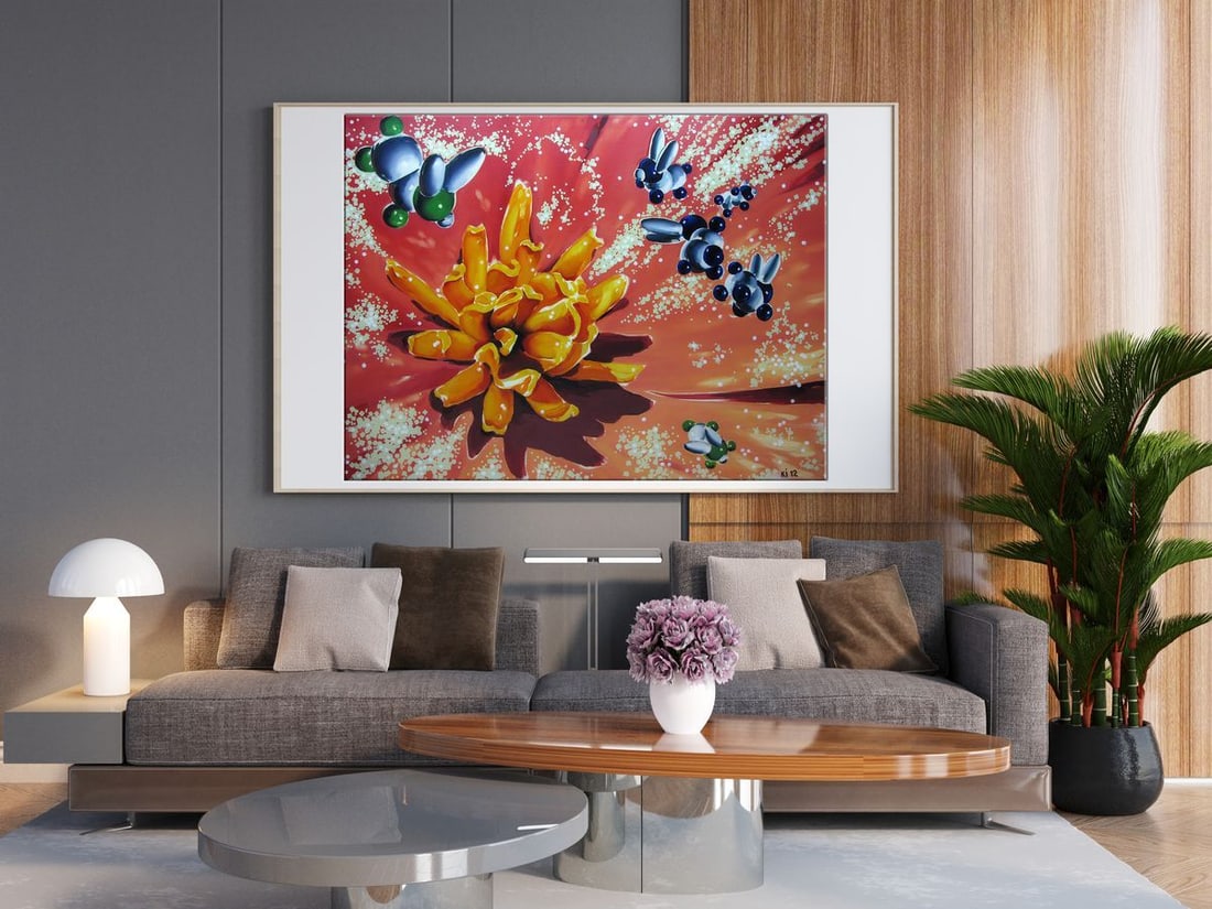 Oil painting Flora Igor Konovalov - 2