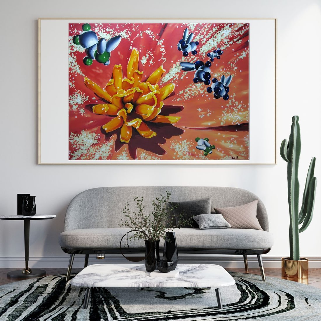 Oil painting Flora Igor Konovalov - 3