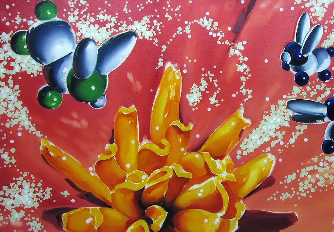 Oil painting Flora Igor Konovalov - 4