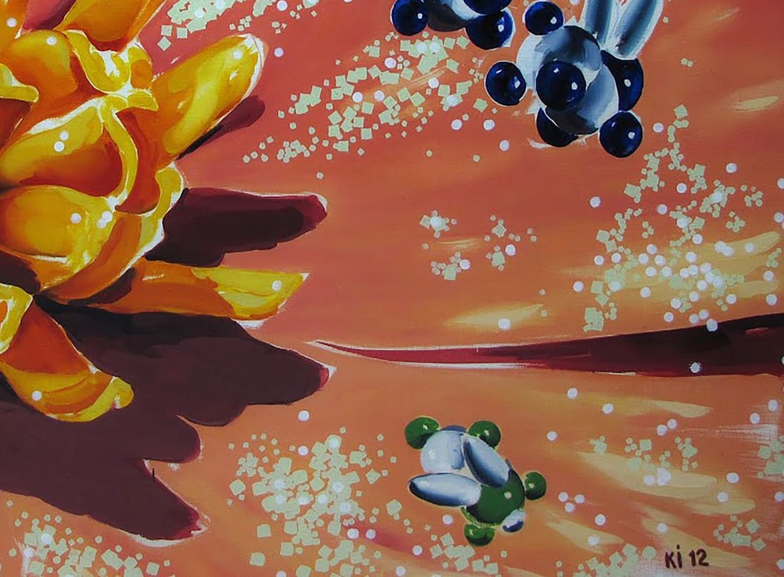 Oil painting Flora Igor Konovalov - 7