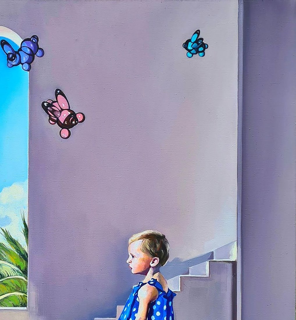 Oil painting I want to go home Igor Konovalov - 5