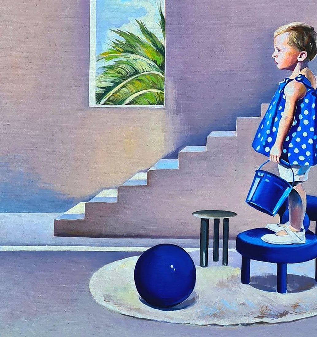 Oil painting I want to go home Igor Konovalov - 6