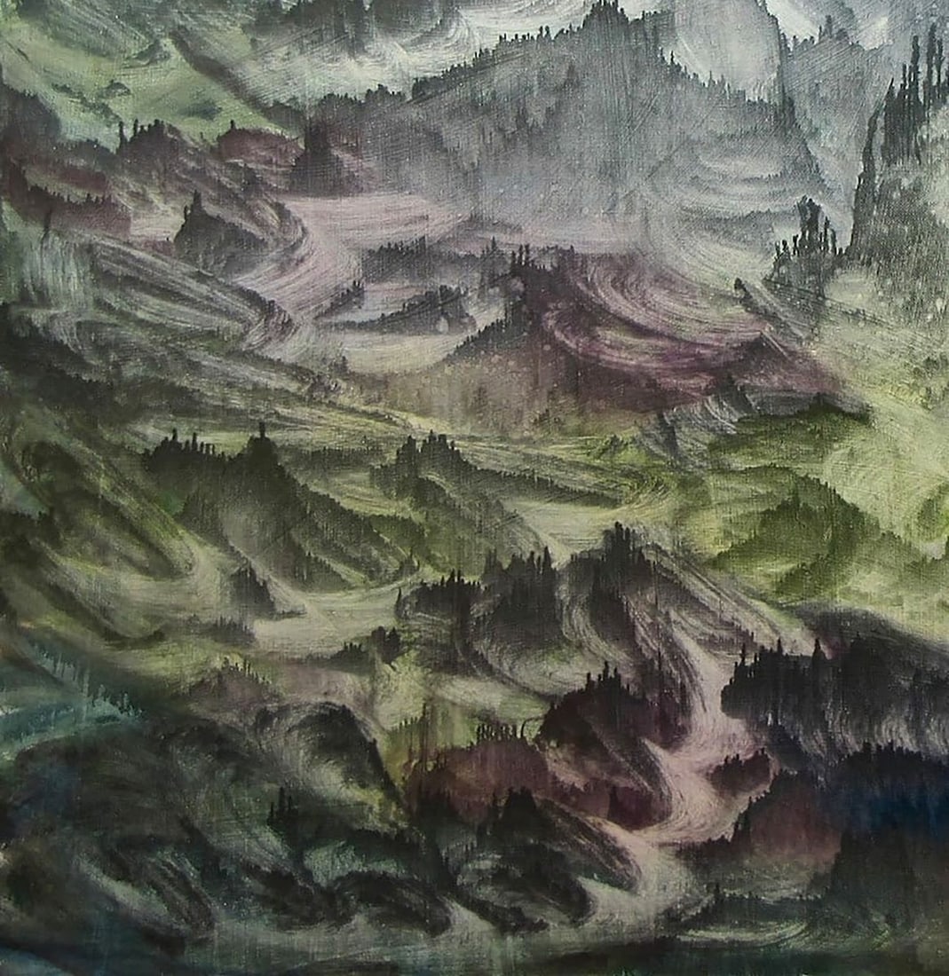 Oil painting Once upon a time in Tibet Igor Konovalov - 6