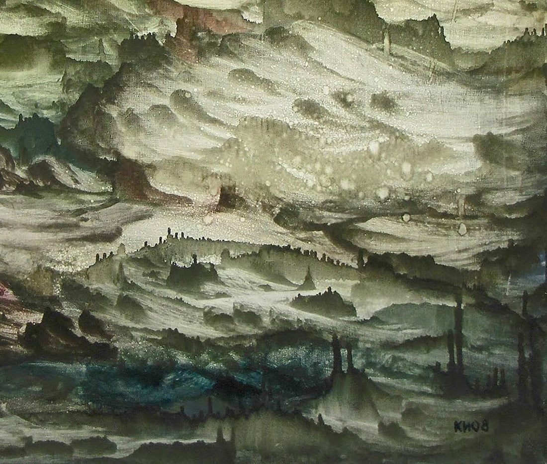 Oil painting Once upon a time in Tibet Igor Konovalov - 7