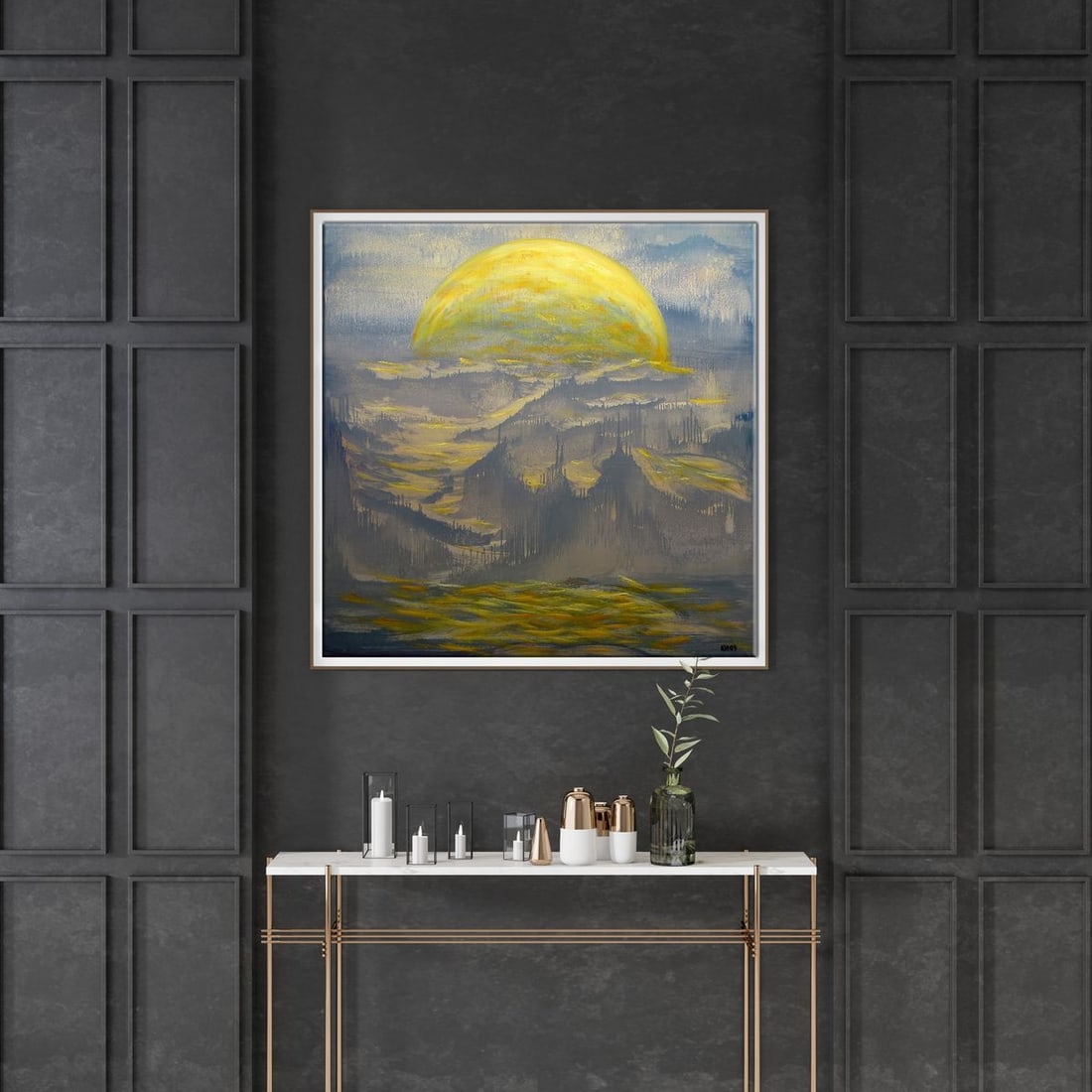 Oil painting Once upon a time in Tibet Igor Konovalov - 2