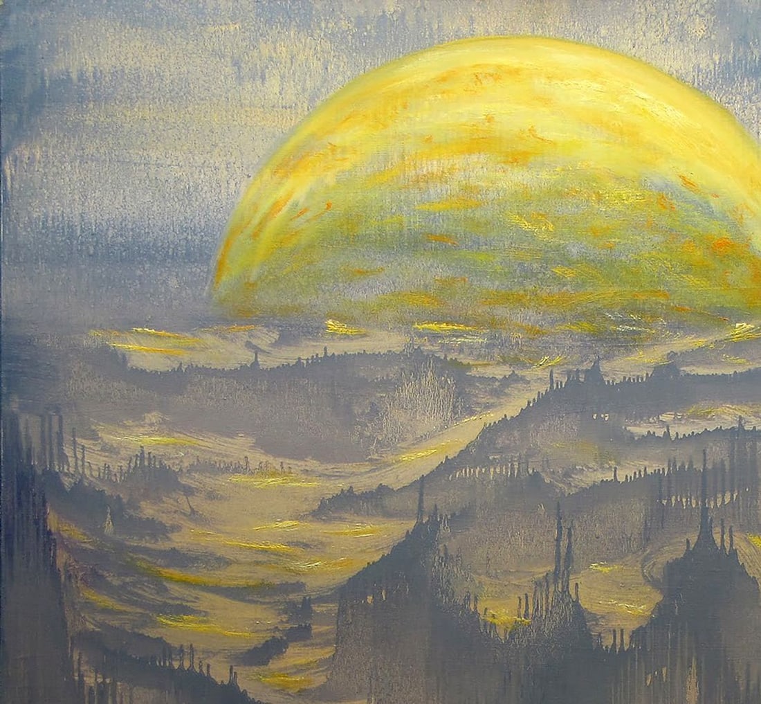 Oil painting Once upon a time in Tibet Igor Konovalov - 4