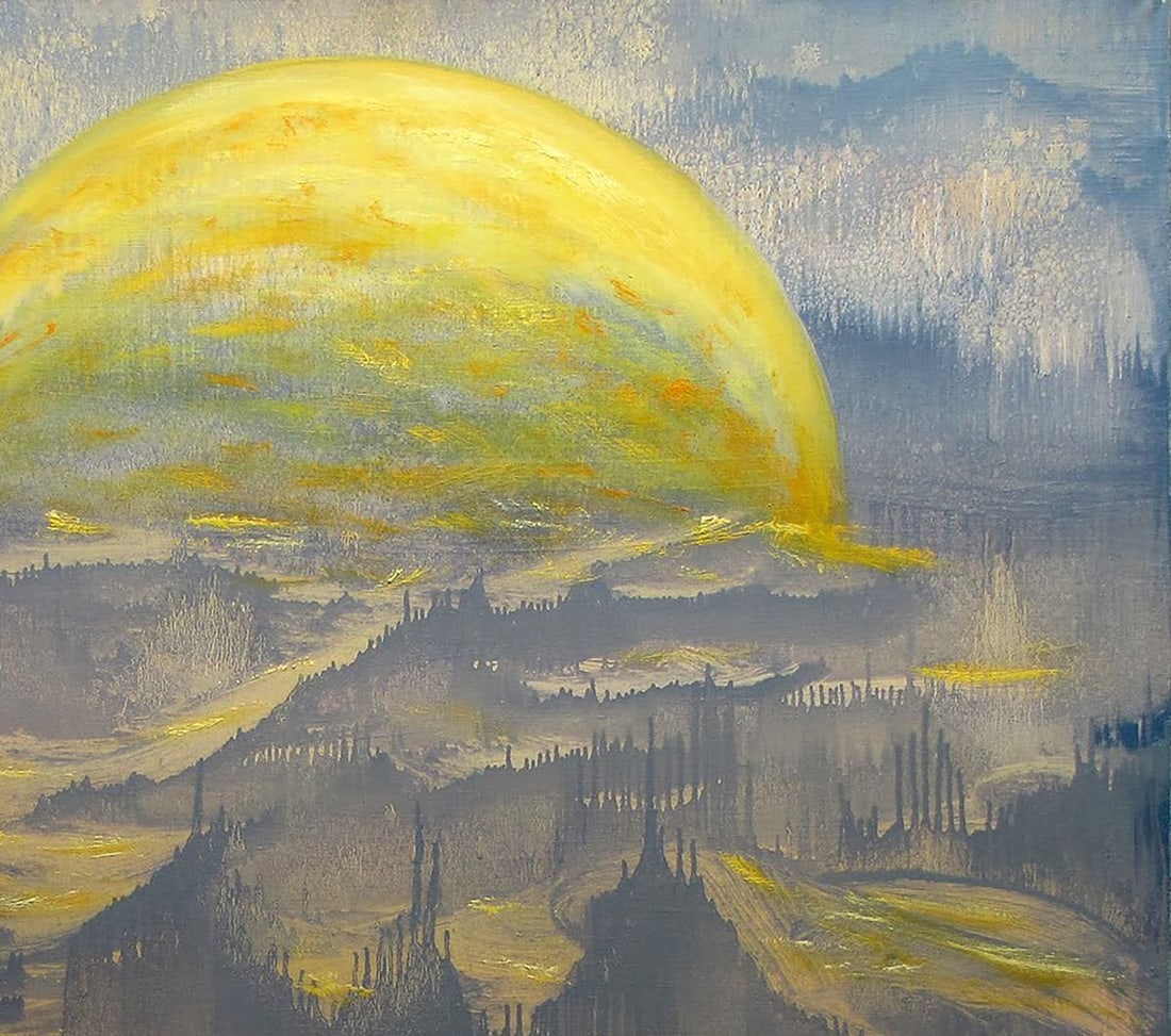 Oil painting Once upon a time in Tibet Igor Konovalov - 5