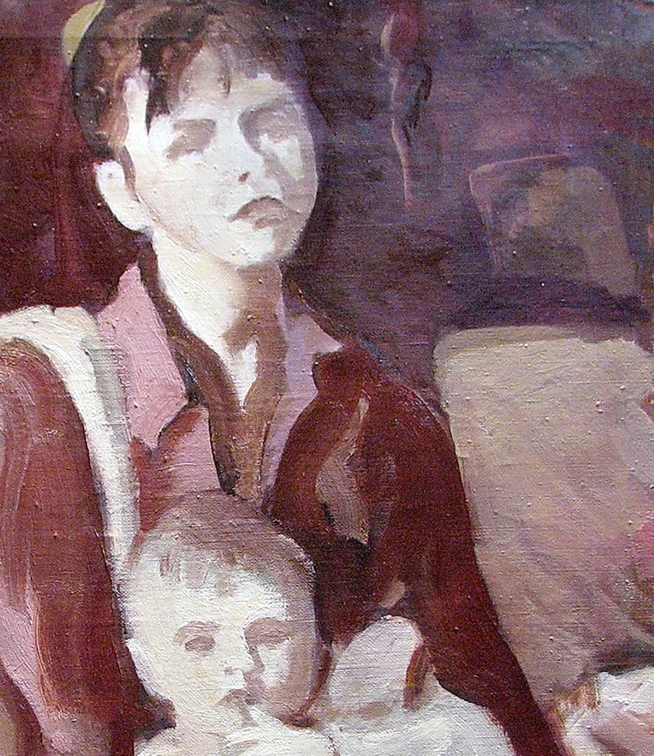 Oil painting Two Olgas Igor Konovalov - 5