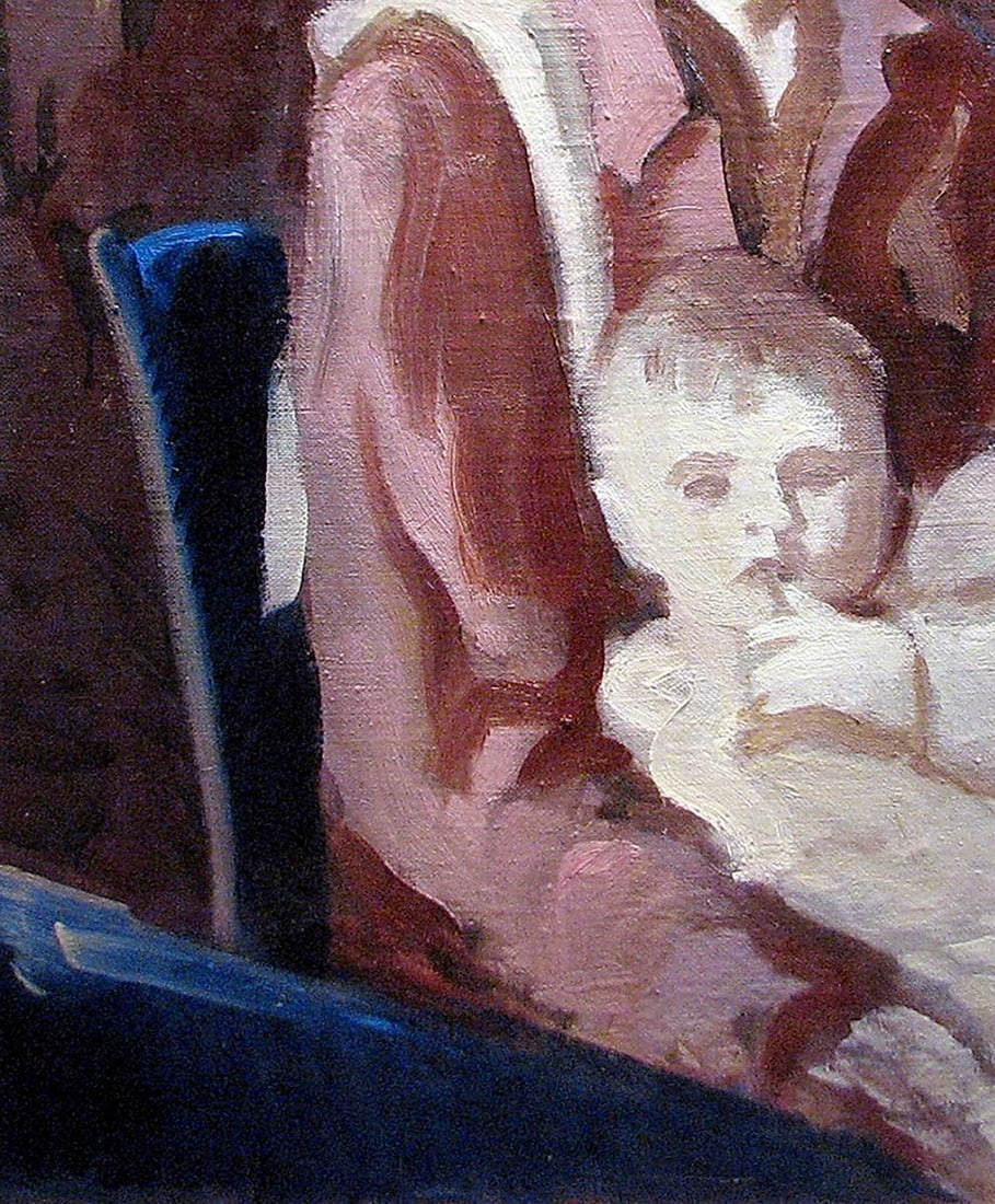 Oil painting Two Olgas Igor Konovalov - 6