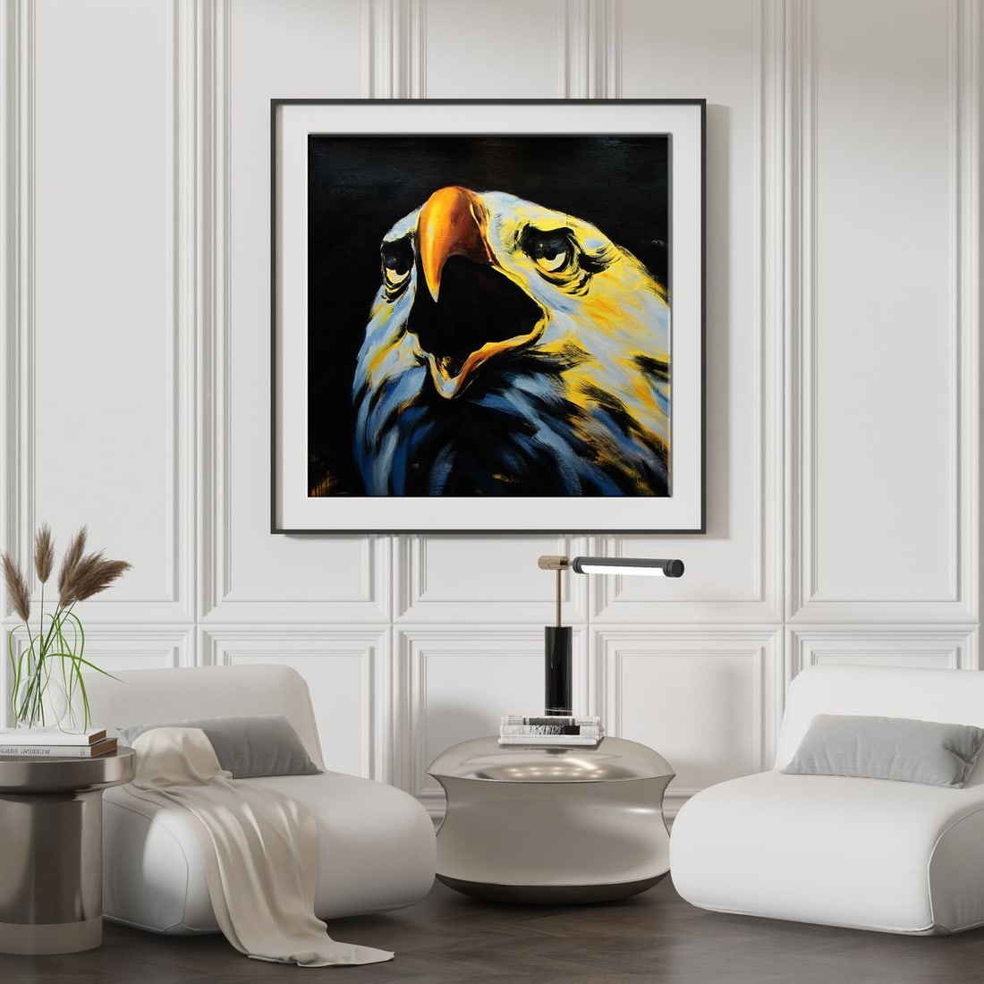 Oil painting Yellow eagle Igor Konovalov - 2