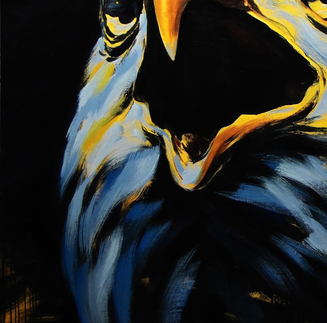 Oil painting Yellow eagle Igor Konovalov - 6