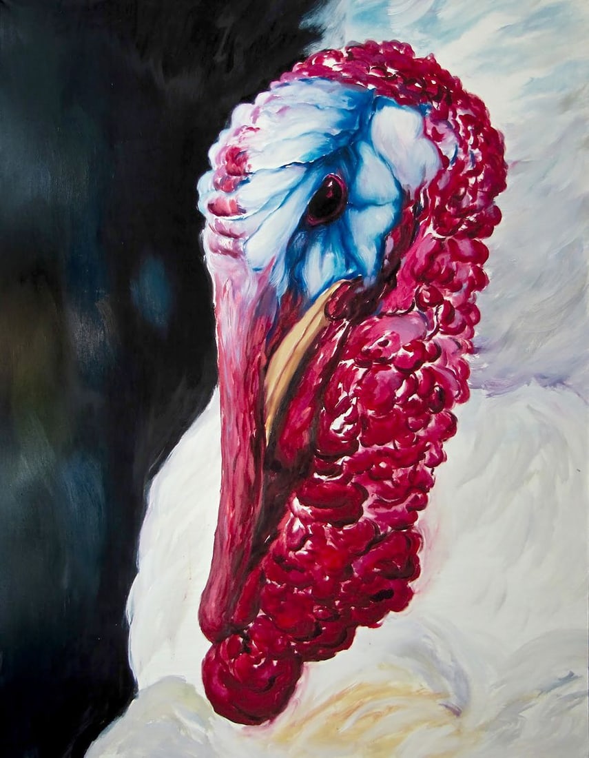 Oil painting Turkey Igor Konovalov: Title: Oil painting Turkey Igor Konovalov Description: No. Kon 93 *** ABOUT THIS PAINTING *** * TITLE: "Turkey" * ARTISTS: Igor Konovalov* SIZE: 140x190 cm/'55.11x74.80 inches' * MEDIUM: oil, canvas *