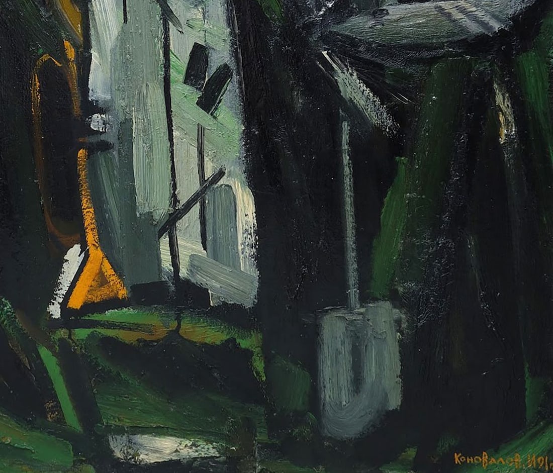 Oil painting Melpomene Igor Konovalov - 7