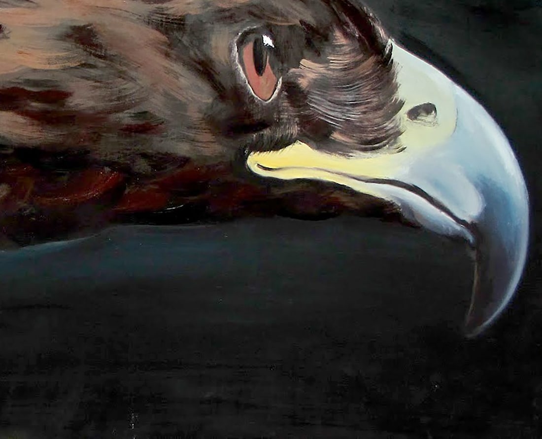 Oil painting Eagle Igor Konovalov - 7