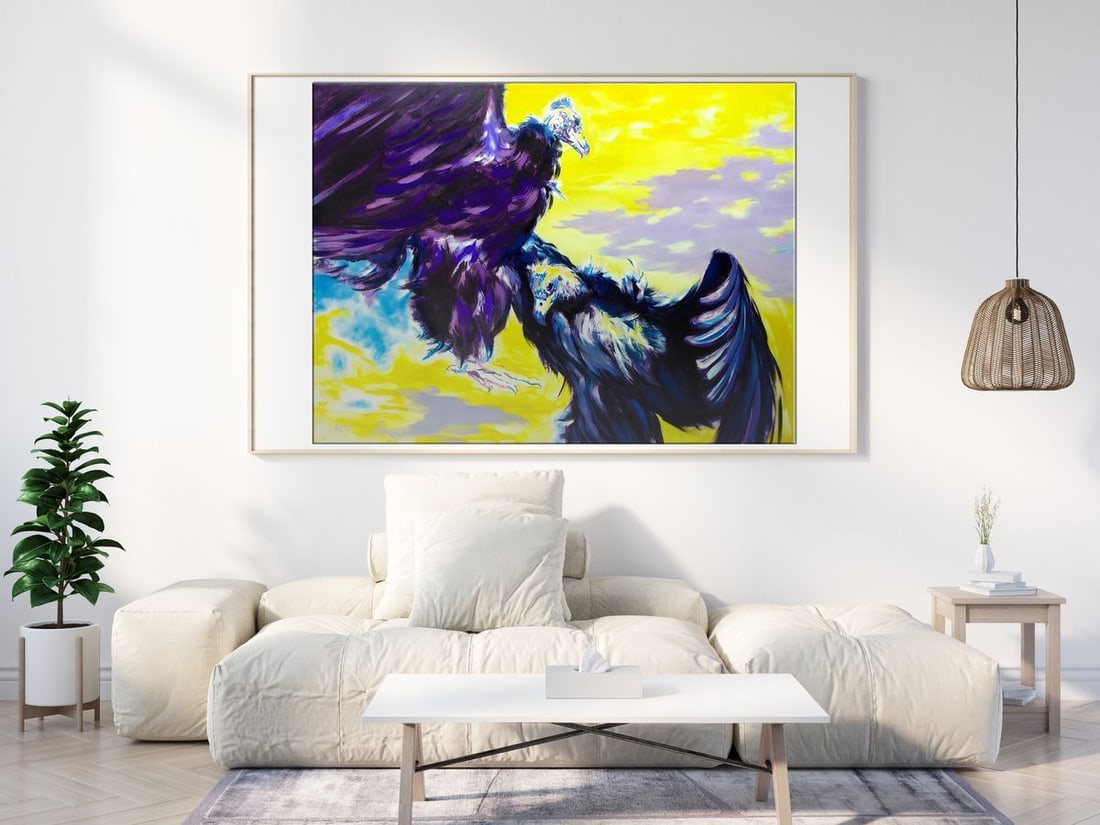 Oil painting Eagles Igor Konovalov - 3