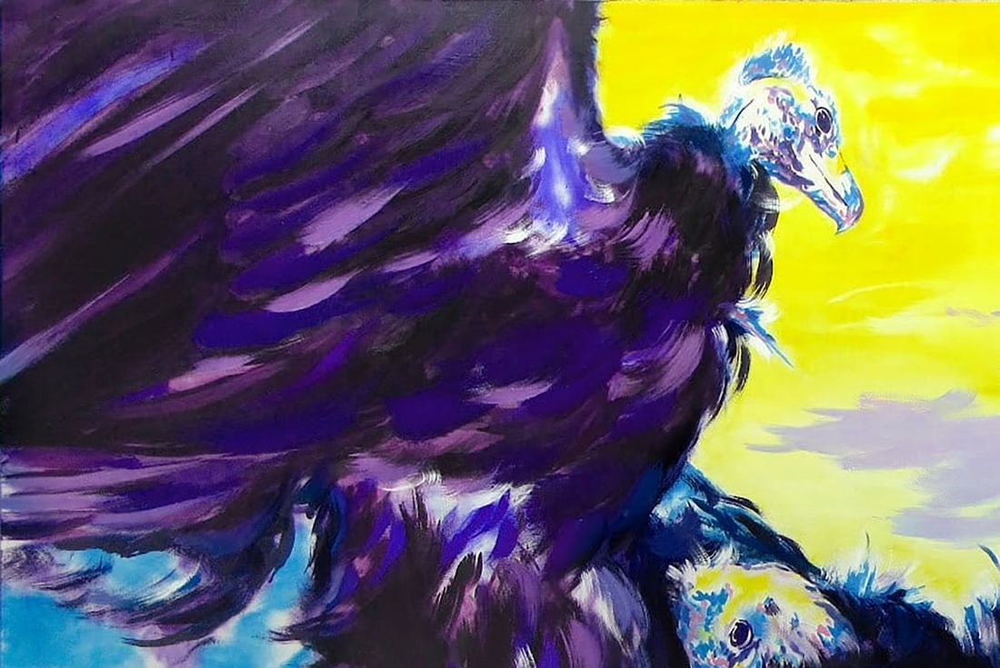 Oil painting Eagles Igor Konovalov - 4
